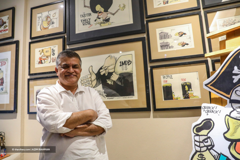 Asean cartoonists joins Zunar in online exhibition fighting for human rights