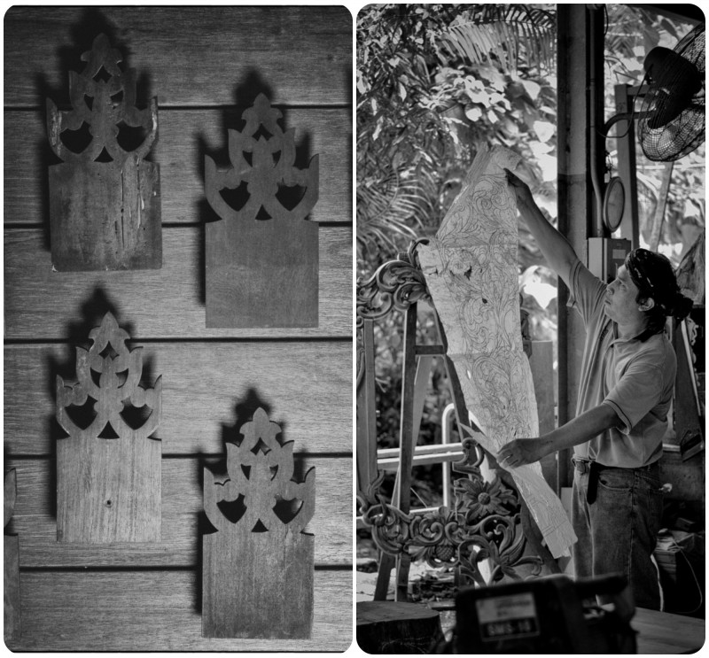Bahkolektion: renewed purpose through wood carving sculptures 
