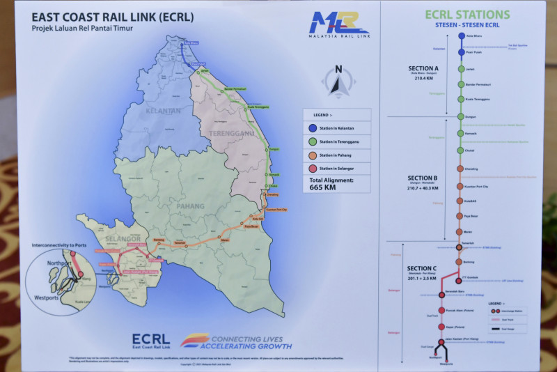 ECRL sees first tunnel breakthrough in Terengganu’s Paka