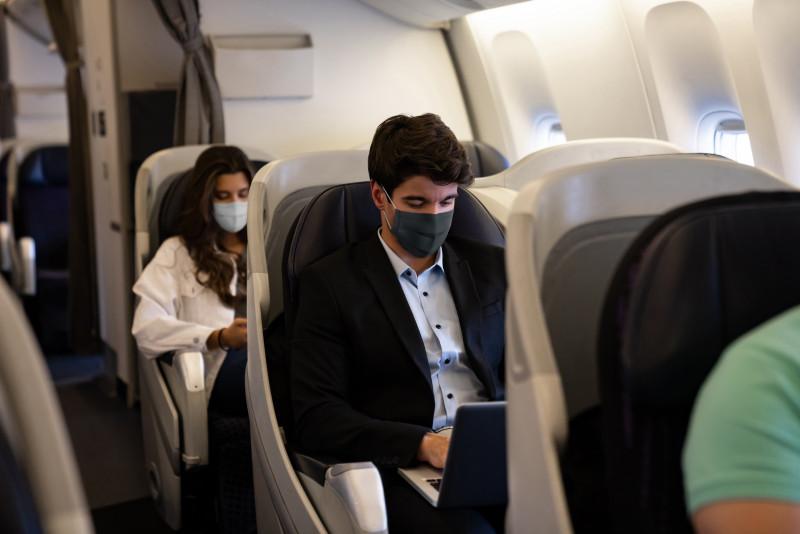 How many people in your country regularly travel by air?