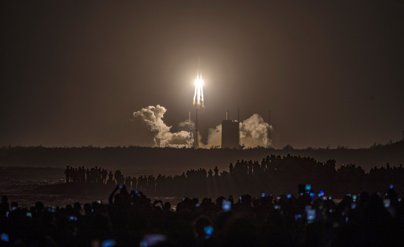 China launches first module for new space station