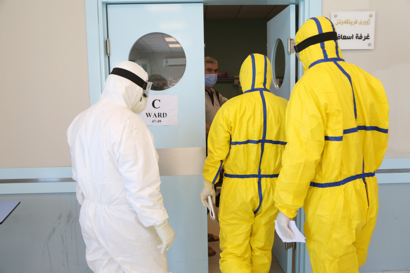 23 killed in blaze at Iraq Covid-19 hospital