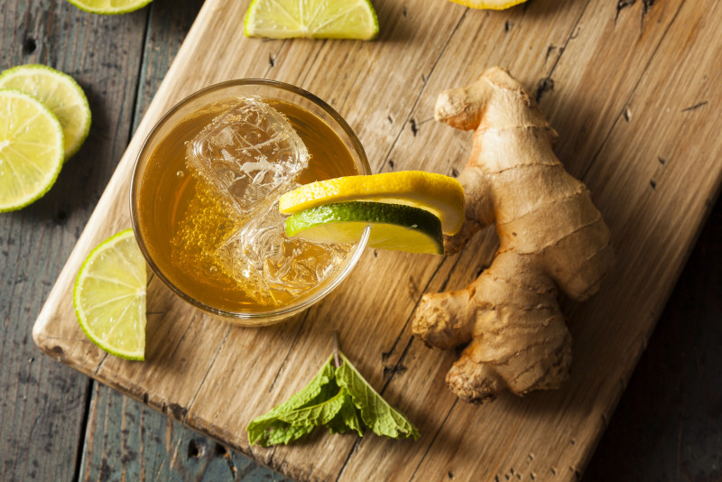 Cocktail hour: Ginger brings a fiery kick to alcohol-free options