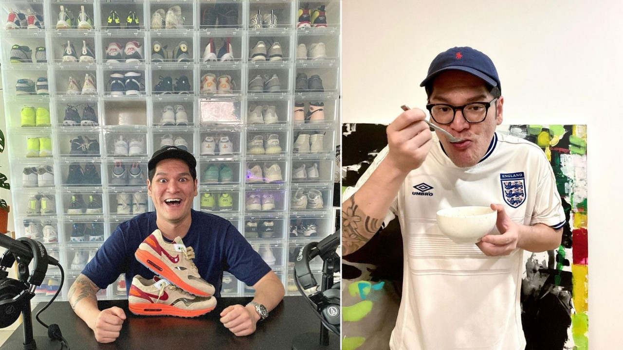 Arnold, a lowkey Sneakerhead, shares that he has been slowing down on consuming content related to shoes to control his shopping impulses. Being a sports fan, he, too, shares recent sporting events have made it easier for him to navigate the lockdown. – Instagram/@arnoldloh pic
