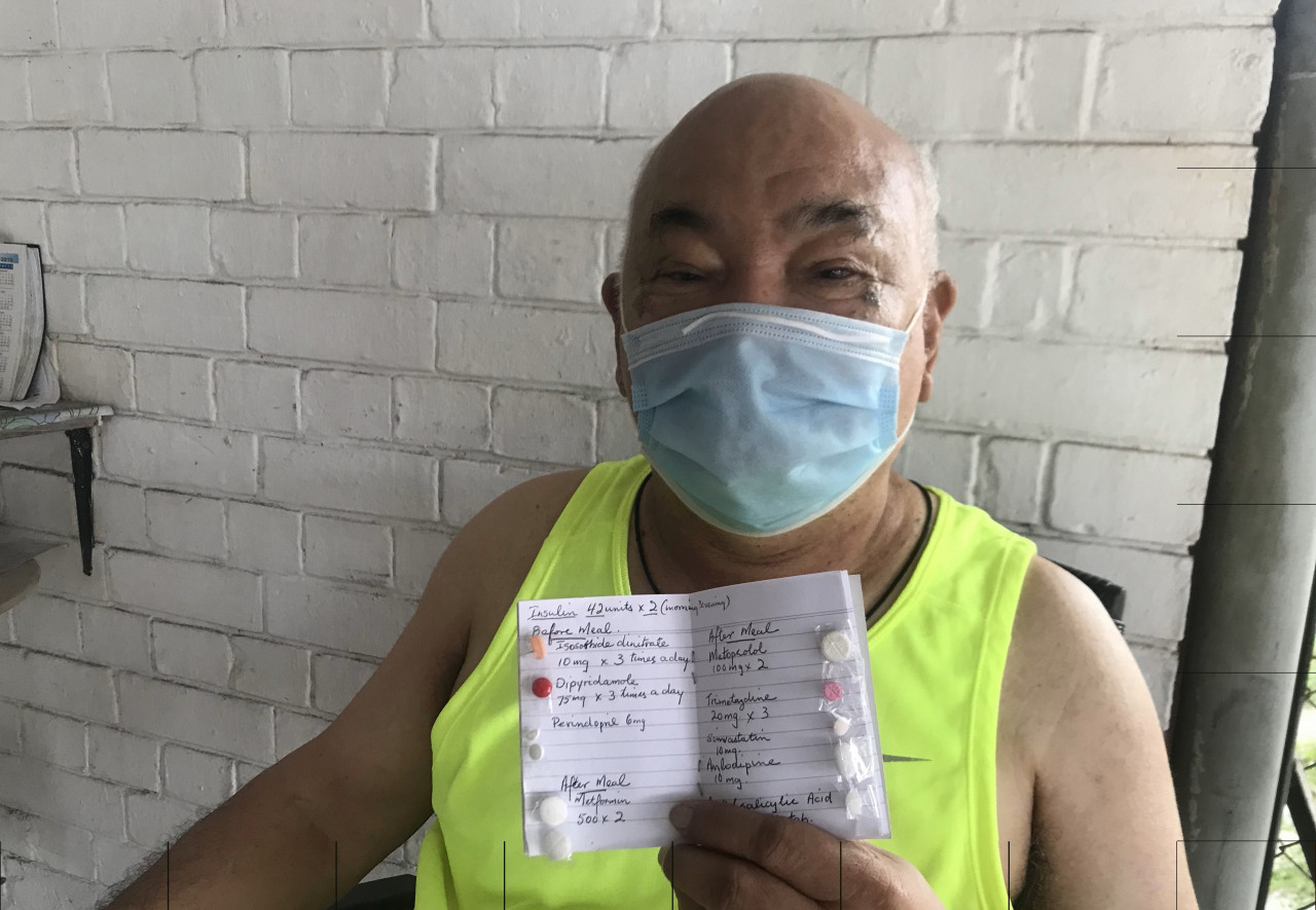 Alphonsus Reginald Scully will get his Covid-19 jab today. – The Vibes pic, August 5, 2021