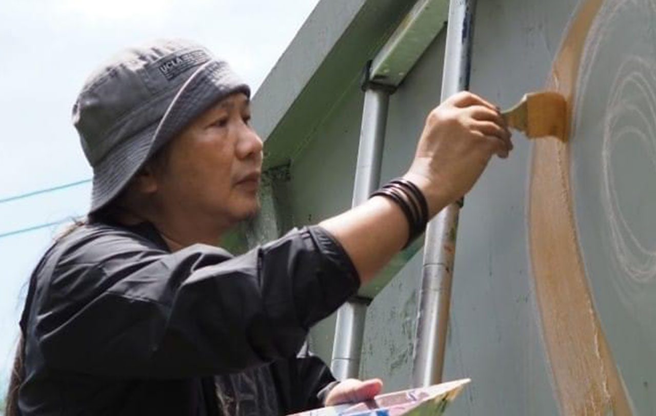 Aks Kwan, the leader of the Urban Sketchers Kota Kinabalu. – Aks Kwan pic