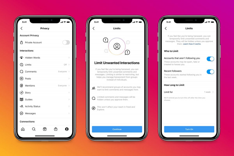 Instagram boosting protection tools, getting tougher in warnings