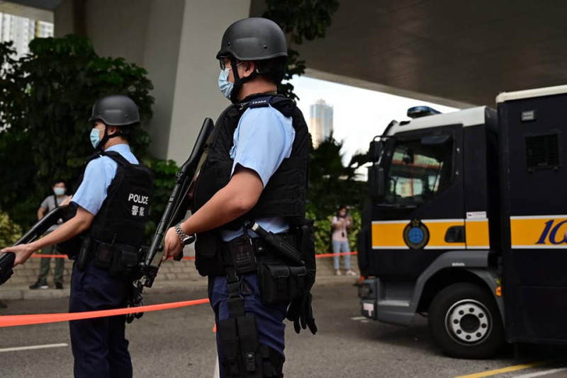HK duo plead guilty to ‘national security’ charge over sanction calls
