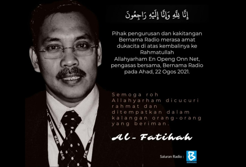 Bernama Radio co-founder Openg Onn Net dies after battle with cancer