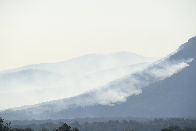 Mass evacuation as wildfire hits southern France