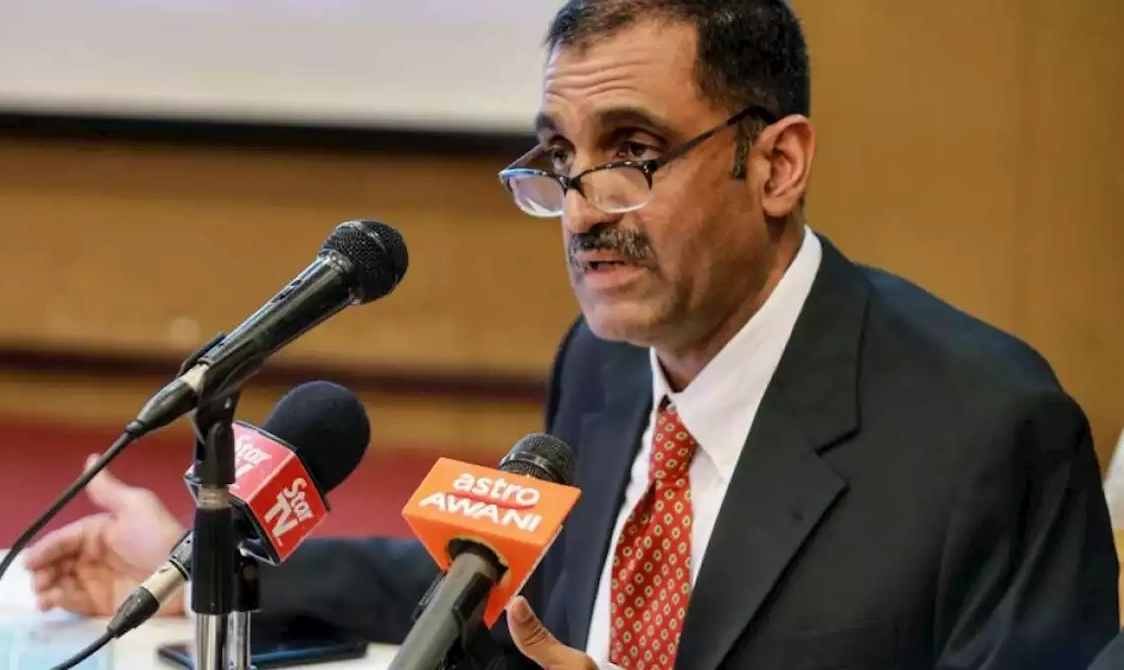 TI-M president Muhammad Mohan (pic) says MACC’s withdrawal of charges against Datuk Noor Ehsanuddin Mohd Harun Narrashid was done upon obtaining further proof and in consultation with AGC. – Screen grab, September 6, 2021