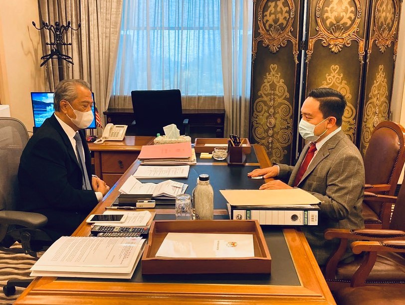 Tan Sri Muhyiddin Yassin did not want to become PM if possible, but was willing to take up the challenge to ‘save the situation’, says Datuk Wan Saiful Wan Jan. – Wan Saiful Wan Jan Facebook pic, February 28, 2021
