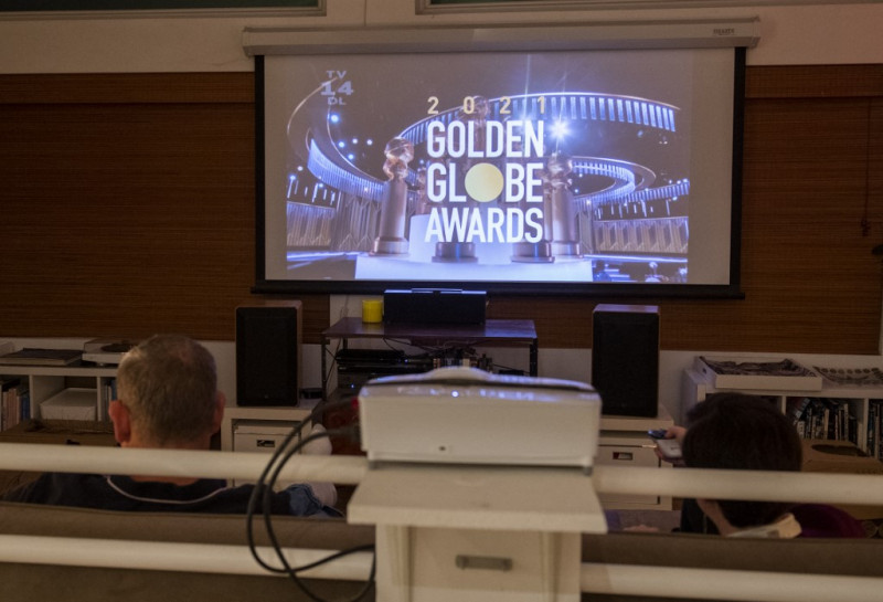 'Nomadland' makes Globes history, as virtual gala honours late Boseman