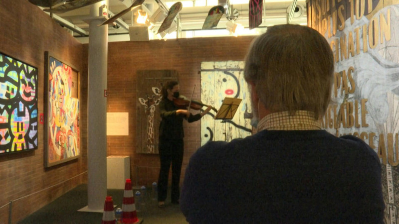 Swiss orchestra's pandemic performances hit right note