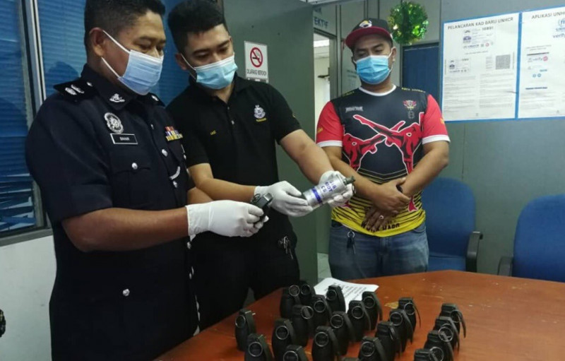 25 grenades found in T’ganu Felda landfill