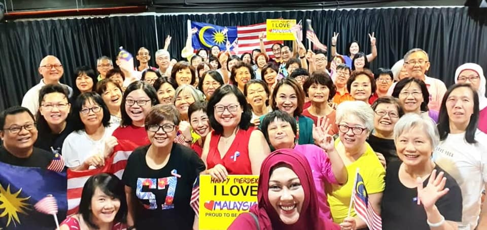 The 2019 edition of the Merdeka Day singalong. – Pic courtesy of Cheryl Teh