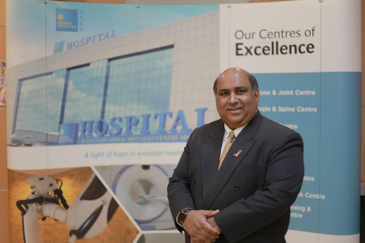Beacon Hospital medical director Datuk Dr Mohamed Ibrahim Wahid describes high-traffic CACs as ‘transmission centres’ for the coronavirus. – Ibrahim A Wahid Facebook pic, July 20, 2021