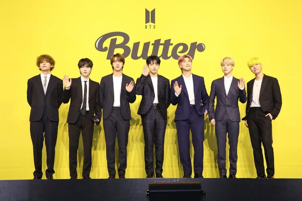 BTS’ 'Butter' is one of Joox Malaysia users' Top 5 Hit: K-Pop picks. – Joox pic