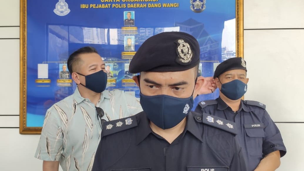 Dang Wangi police chief Mohamad Zainal Abdullah says all types of gatherings are not allowed while NRP SOPs are in force. – The Vibes pic, July 31, 2021