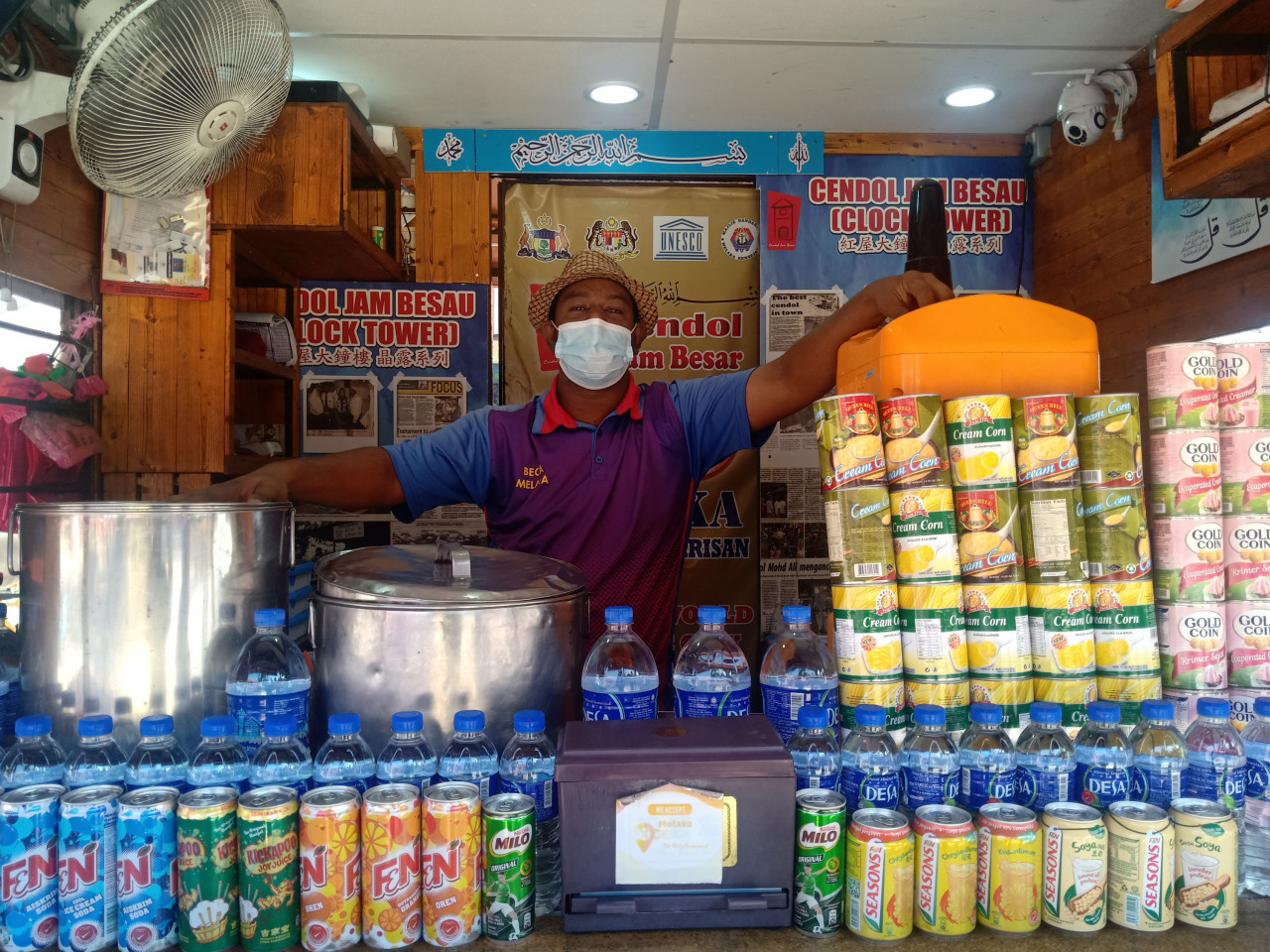 Struggling cendor trader, Ramli Hussin. - Getaran pic