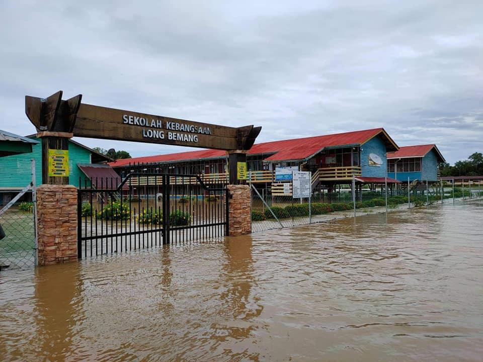 Long Bemang is among the Baram settlements worst hit by flooding. – Sufri Yusop Shamsudin Facebook pic, July 21, 2021
