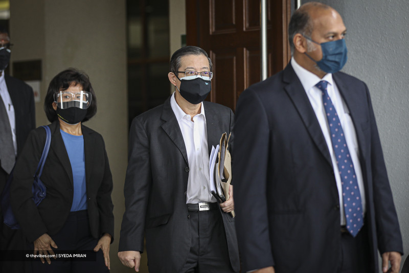 Guan Eng’s trial adjourned early as lead lawyer has to undergo Covid-19 test