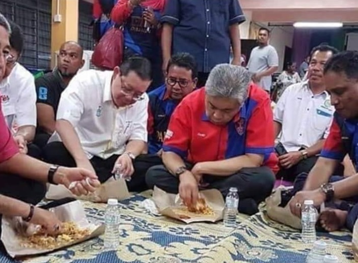 Pic of me tucking in with Guan Eng just goes to show BN the better govt: Zahid