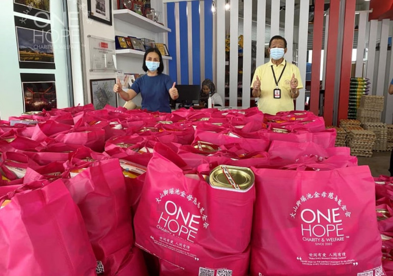 Penang’s One Hope distributes RM11.4 mil food, masks, medical equipment amid pandemic