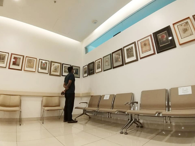 Art during a pandemic – how a medical tech brought his artistic passion to work