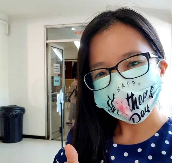 Secondary school teacher Mandy Chiang enjoys spending more time with her two sons, but at times struggles to conduct online classes with her students with her kids in the same room. - Pic courtesy of Mandy Chiang