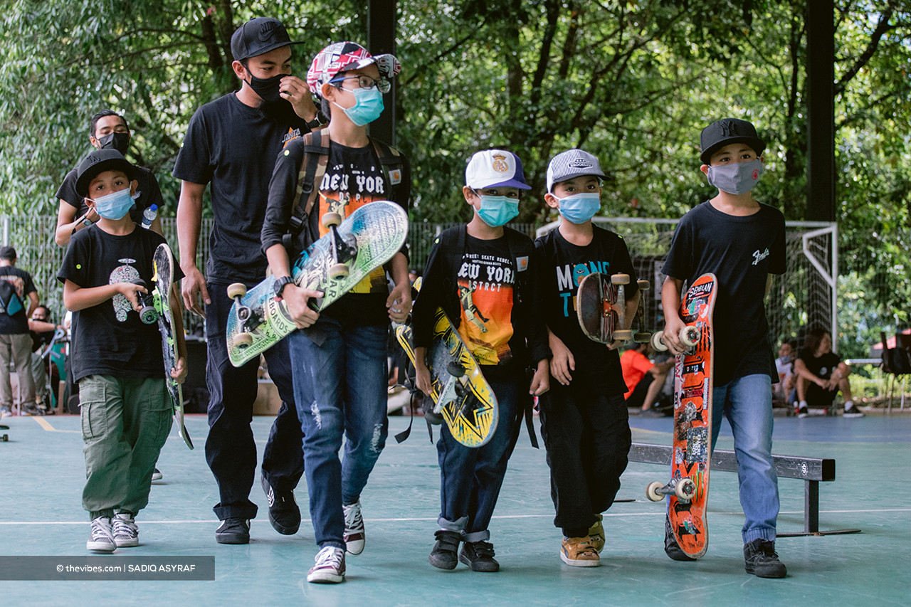  Scenes from the skate competition in Bukit Jalil, April 4, 2021. – SADIQ ASYRAF/ The Vibes pix