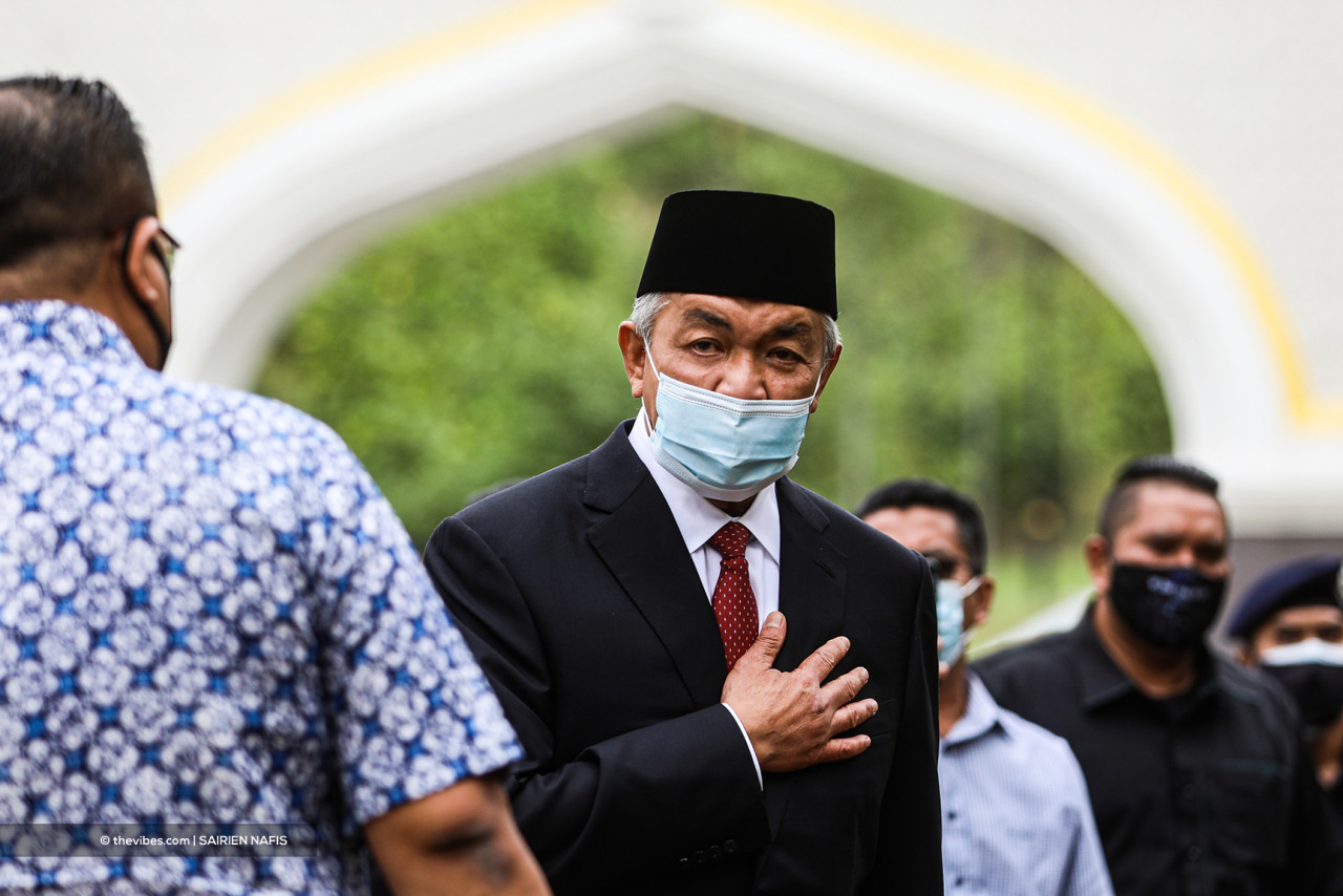 Umno president Datuk Seri Ahmad Zahid Hamidi has given the government two weeks to reconvene Parliament. – The Vibes file pic, June 24, 2021