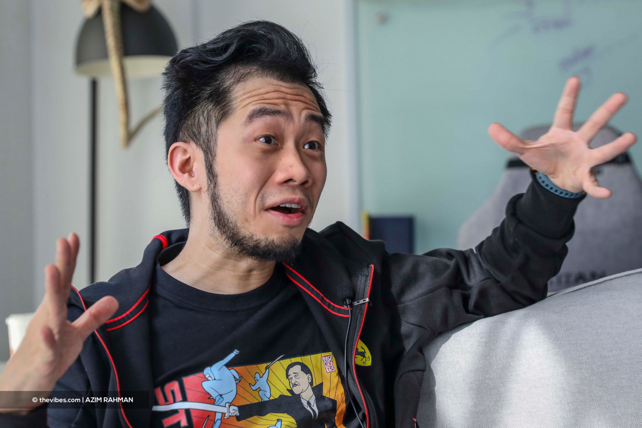 Ernest Ng does not aim to provoke, but to humour and entertain. – AZIM RAHMAN/ Vibes pic