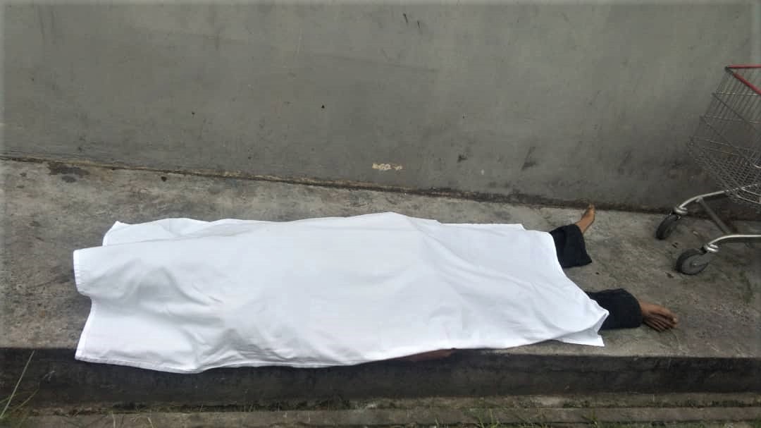 The young man too distressed by the hardball life has thrown him took to drinking cheap liquor and was found dead in the street. – Pic courtesy of Fr Sylvesterding