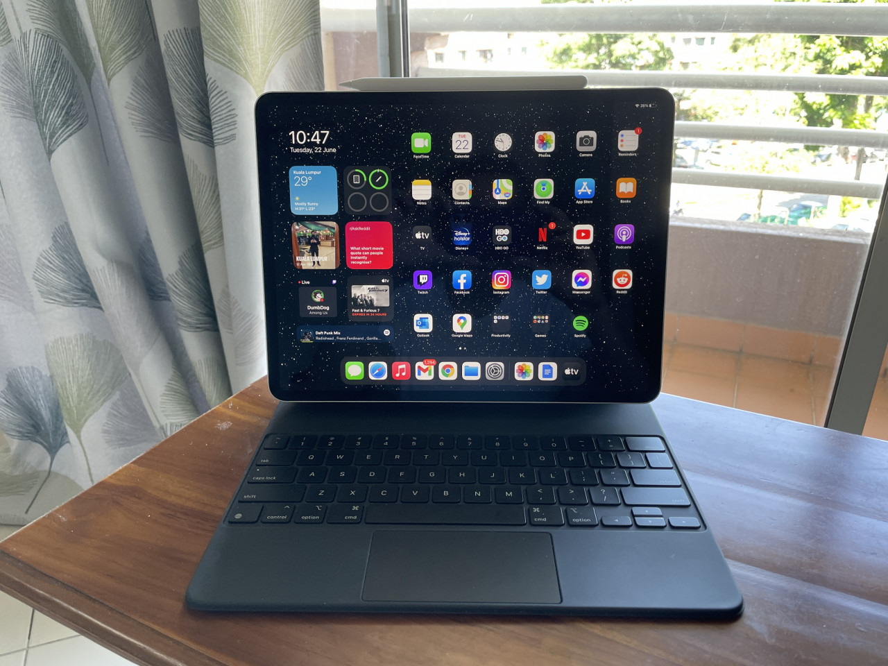 Features like Centre Stage make the iPad Pro an ideal device for professionals. – Pic by Haikal Fernandez