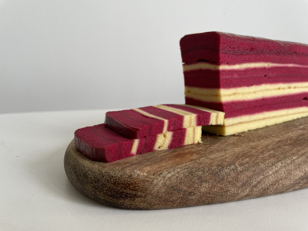 Intan Kek Lapis Sarawak's Red Velvet flavoured cake. – Pic courtesy of Shopee
