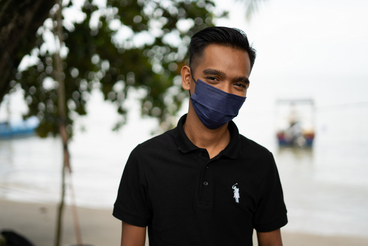 The provision of modern equipment may see more youth interested in the fishing trade, says Nur Adam Ifwat Anuar. – The Vibes pic, June 23, 2021