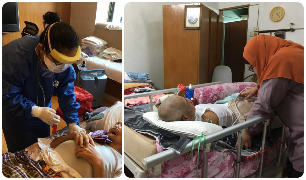 All of Kasih’s home visits are free and funds are raised through fundraising efforts but now due to the pandemic, support is needed from the community. – Kasih Hospice pic
