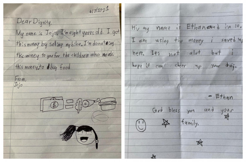 Conspiracy of Kindness – even children are chipping in to help