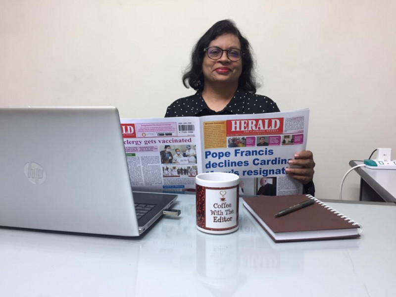 Big shoes to fill, says new editor of Catholic weekly The Herald
