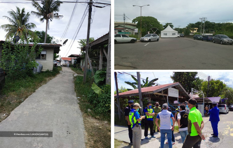 Silence reigns as 2 Sabah localities go under lockdown