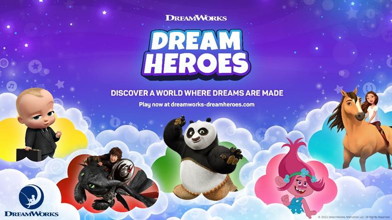Dreamworks launches brand-new virtual world, Dream Heroes