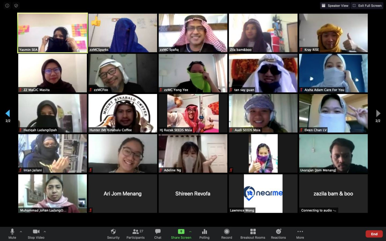 The VISION project brings together climate change activists from Malaysia and Scotland to collaborate on ideas in the fight for environmental action via virtual sessions. — Pic courtesy of SEA International