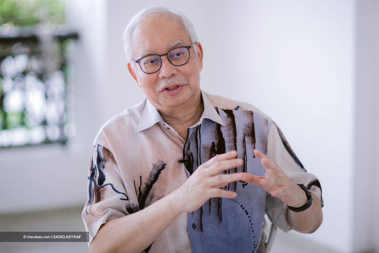 Honouring promises to the people is ‘fundamental and sacred in a democracy’, says Datuk Seri Najib Razak. – SADIQ ASYRAF/The Vibes pic, May 16, 2021