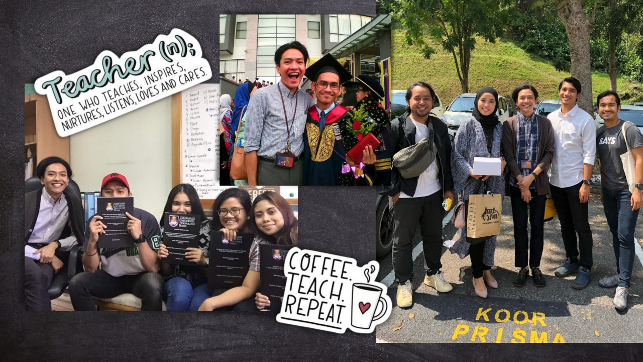 Hamid shares teaching is a continuous process and noted that the time invested in grooming students towards success is not a swift effort reduced to a semester. – Pic courtesy of A. Hamid Saifuddin