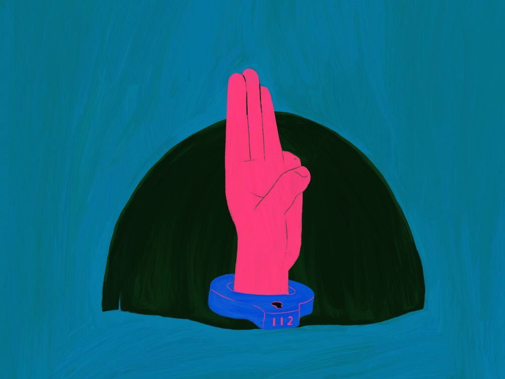 Cartoon by Erdy. – Pic courtesy of Asean Human Rights Cartoon Exhibition
