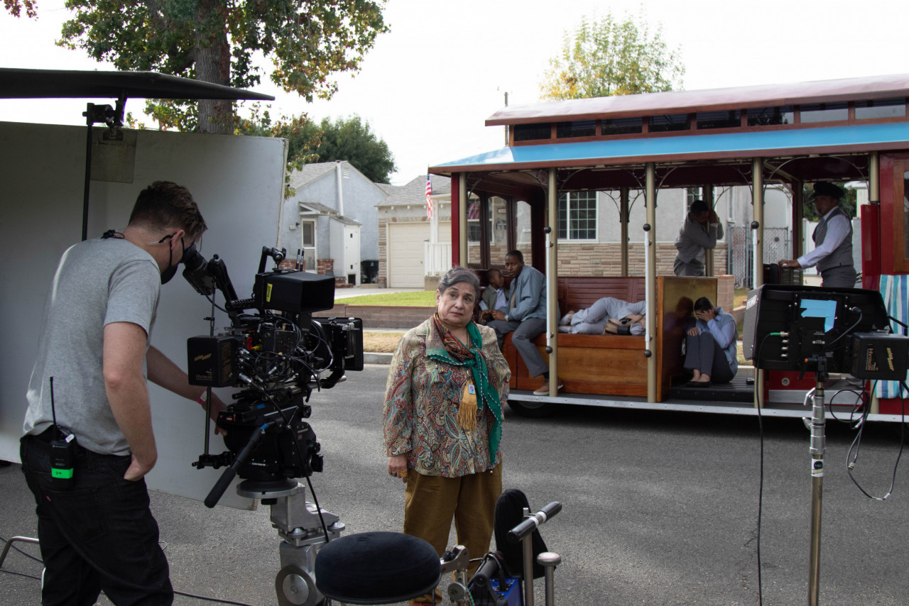 Behind the scenes of ‘The Last of the Chupacabras’ directed by Jessica Mendez Siqueiros. A vibrant and darkly comedic visualisation of despite the growing global mindset, it is important that we stop and take a moment to celebrate what makes us unique. – Pic courtesy of Walt Disney Studios Motion Pictures and Disney+