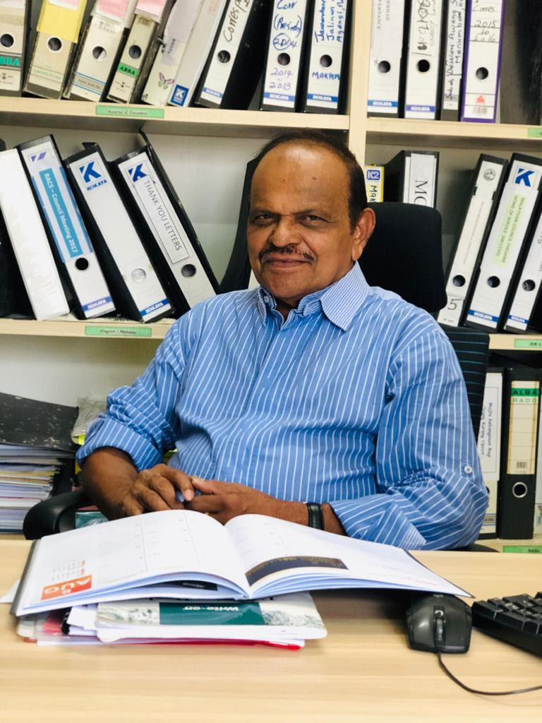 Fernandez is retired as a successful headmaster after 32 years in service. – Pic courtesy of Jerome Fernandez