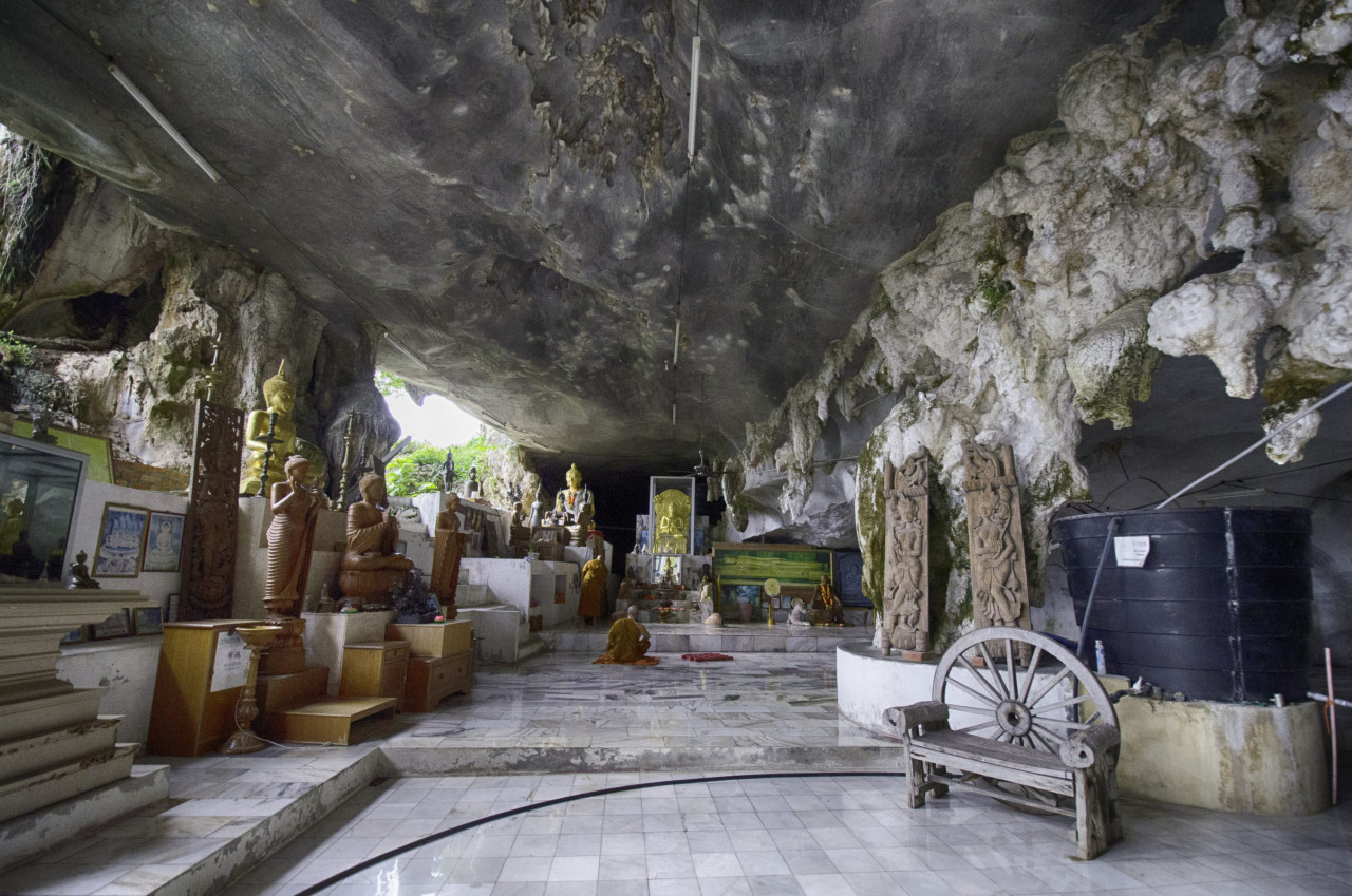 Chiong Sai Tin, a monk who filed an affidavit in court, says he has practised meditation at the temple since 1998, and has lived in the caves since 2004. – Sakyamuni Cave Monastery pic, November 12, 2021