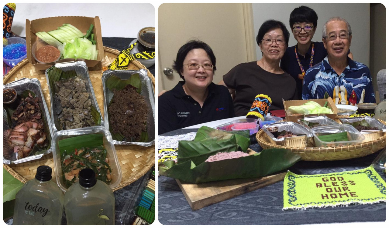 The Lim family ready to celebrate Gawai. (From left) Dr Jean Lim, Lim Phek Leng, Liann Lim and Lim Boon Hoe. – Pix courtesy of the Lim family